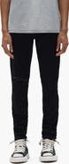 PURPLE BRAND Rip & Repair Knee Slim Jeans