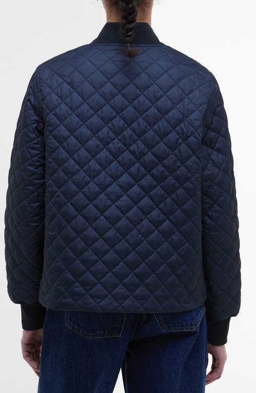 Shop Barbour Reyna Quilted Bomber Jacket