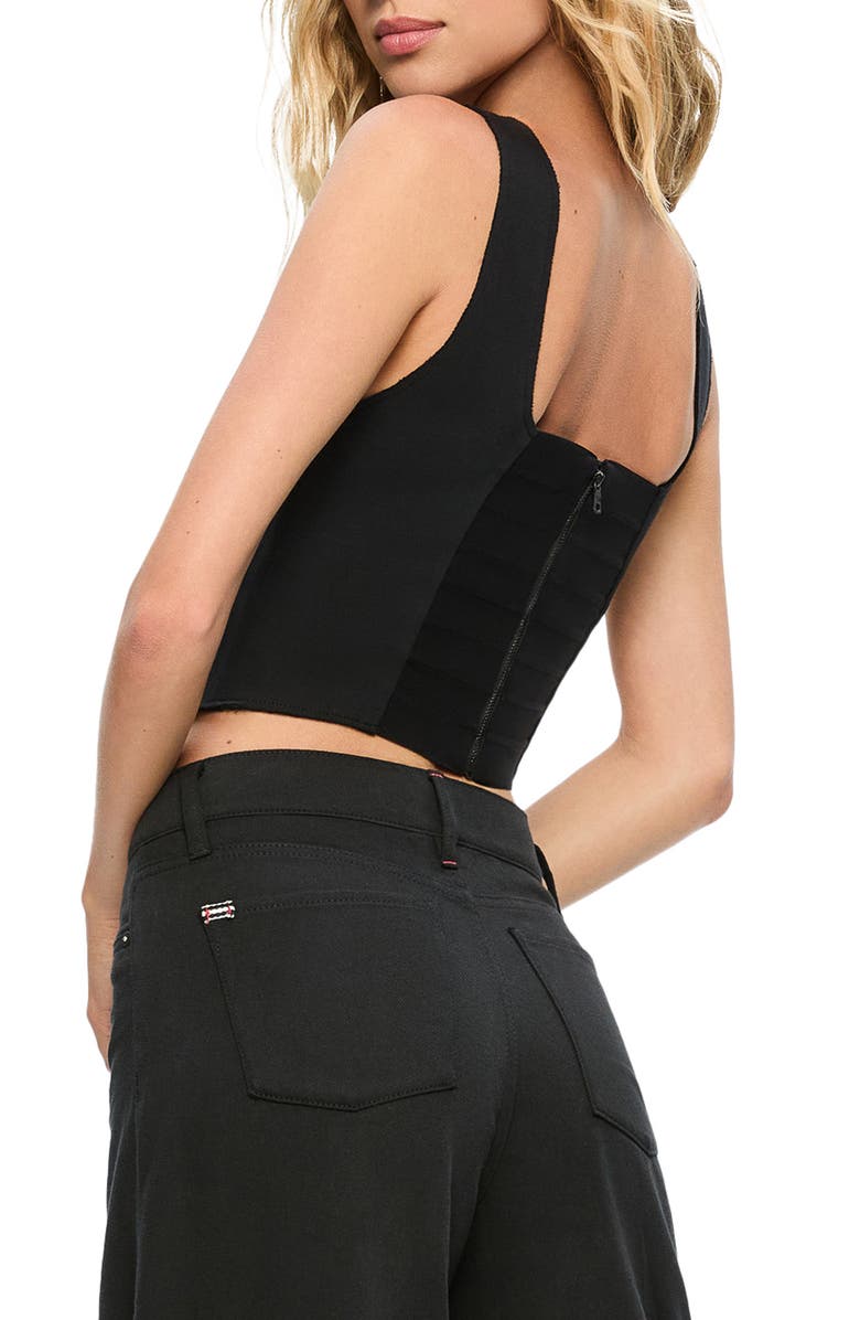 Alice + Olivia Breslin Queen Corset Tank, Alternate, color, 