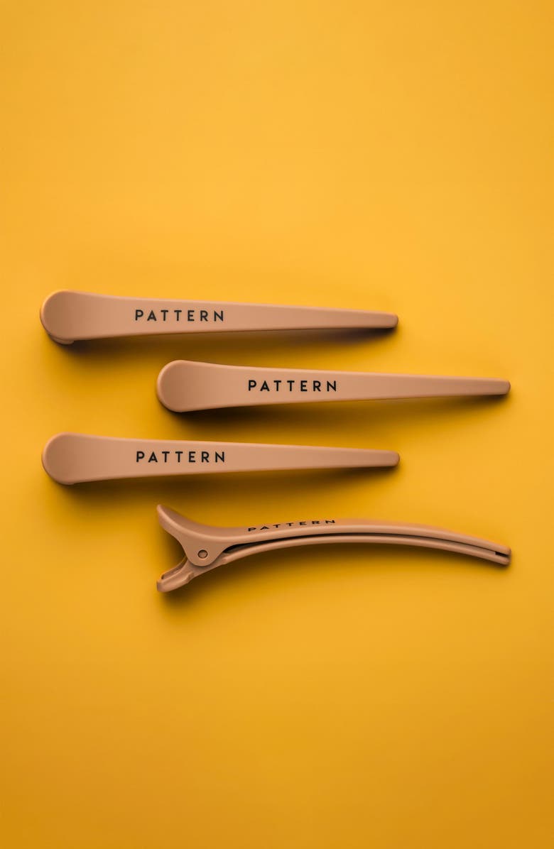 Pattern Beauty Set of 4 Sectioning Clips, Alternate, color,