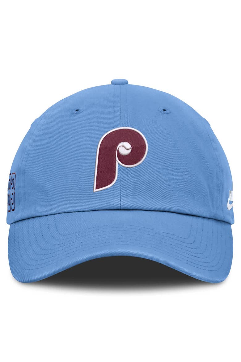 Men's Nike Light Blue Philadelphia Phillies Cooperstown Club Adjustable Hat, Alternate, color, Light Blue