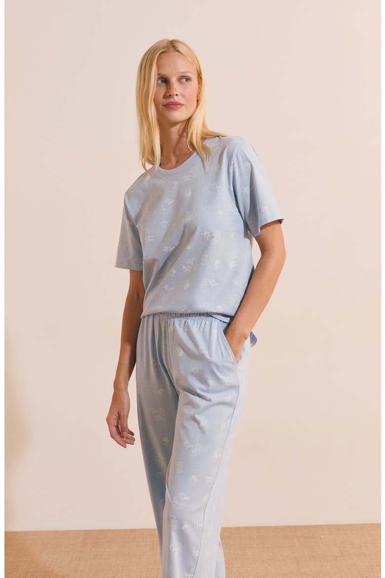 Biscuit 2-Piece Pajamas, Alternate, color, LIGHT BLUE