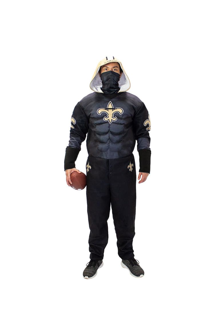 Men's Black New Orleans Saints Game Day Costume, Main, color, Black