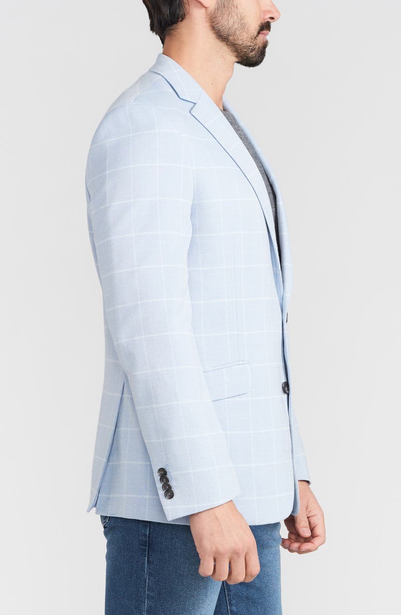 SAVILE ROW CO Windowpane Sport Coat, Alternate, color, Blue