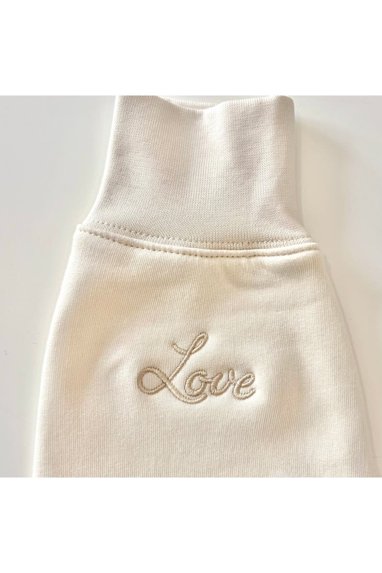 Love/Gratitude Sweatshirt + Manifestation Kit, Alternate, color, Ecru/Cream