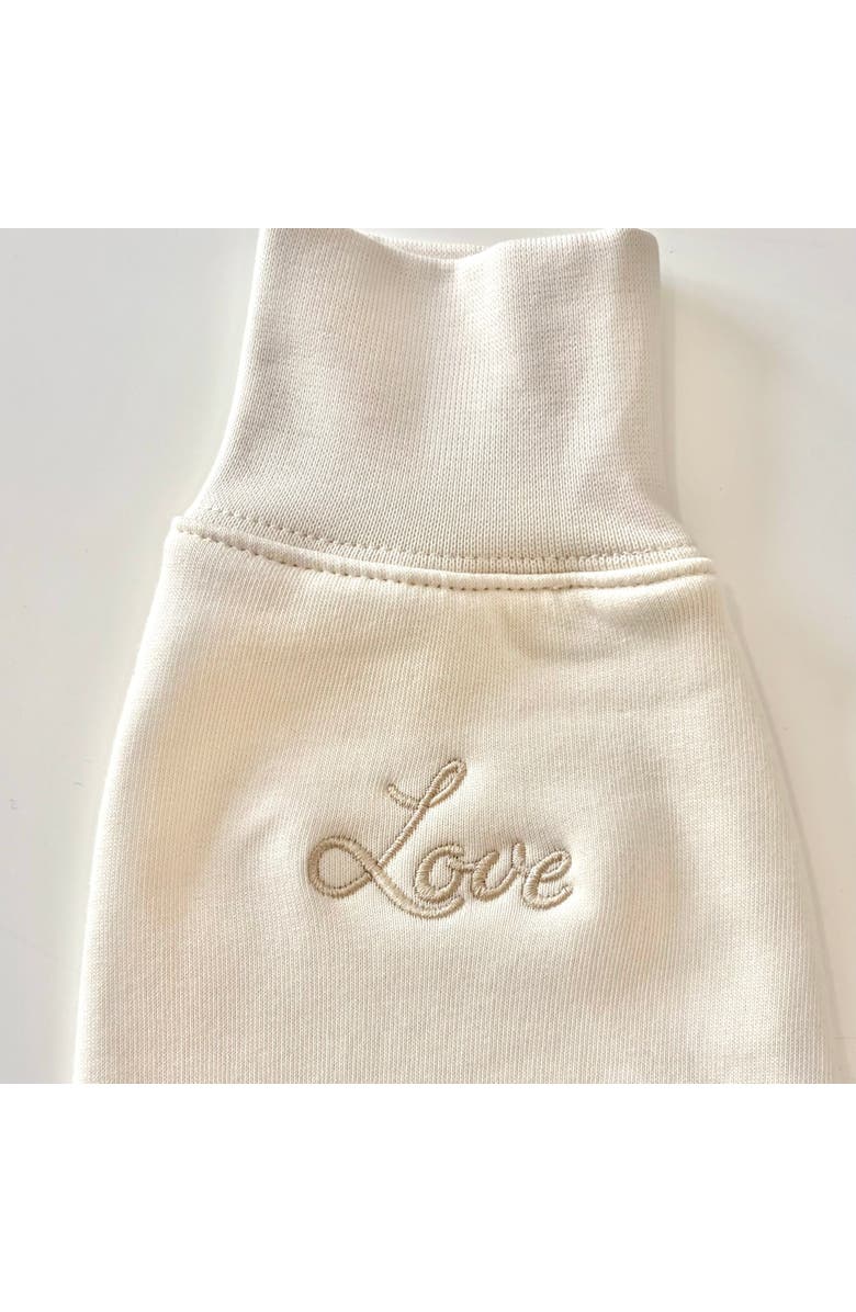 Conscious Ink Love/Gratitude Manifest Sweatshirt + Ink, Alternate, color, Ecru/Cream