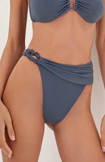 ViX Paula Hermanny Holly Twisted Foldover Waist Bikini Bottoms