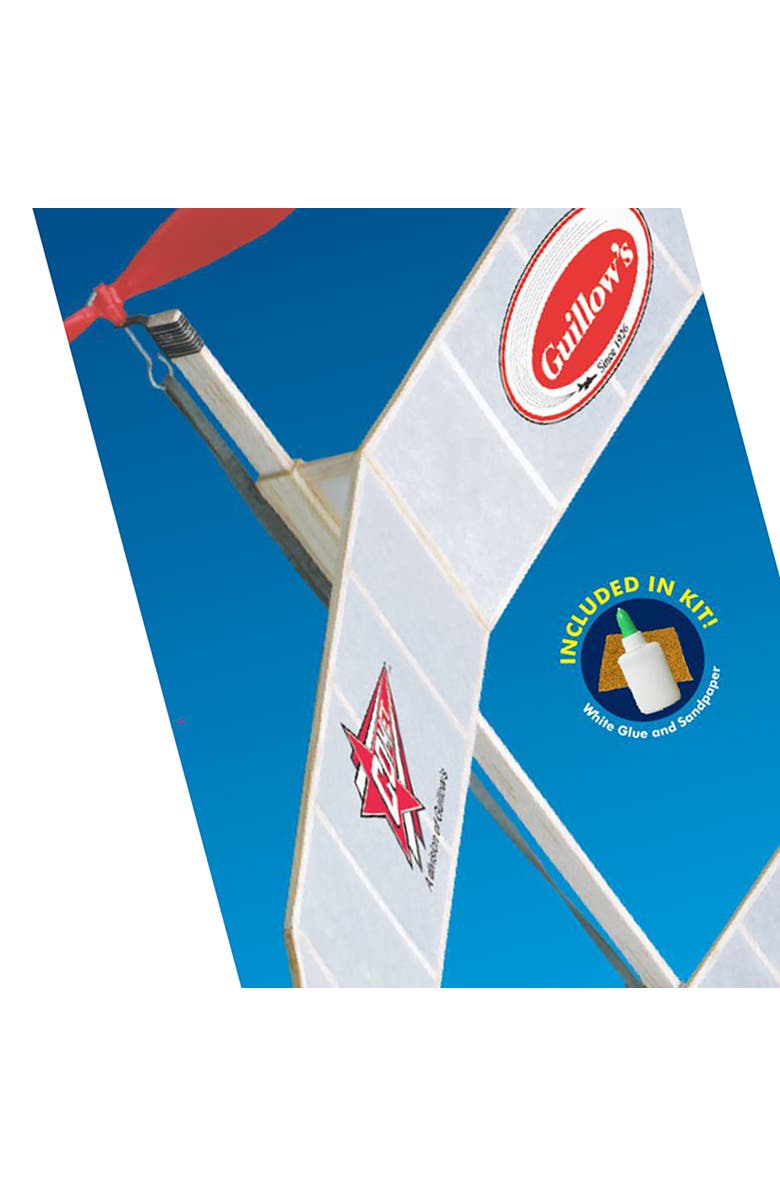 Guillow's Build N Fly Model Kit, Cadet 4000, Level 2 Learning Series, Diy Set, Alternate, color, Multicolored