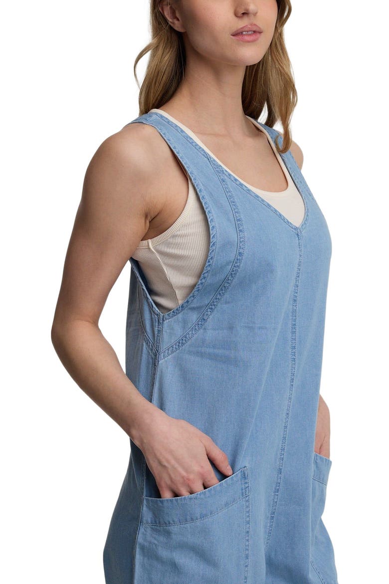 Nova Overall, Alternate, color, Light Wash