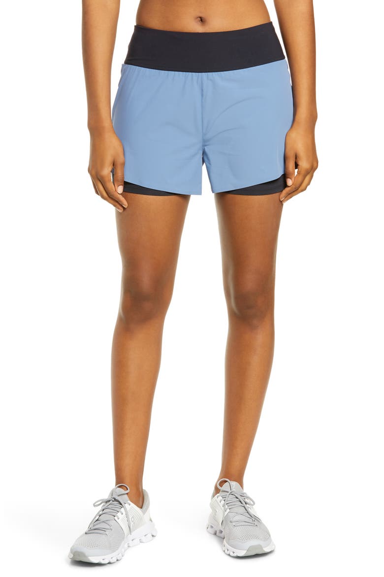 Running Shorts, Main, color, CERULEAN/BLACK