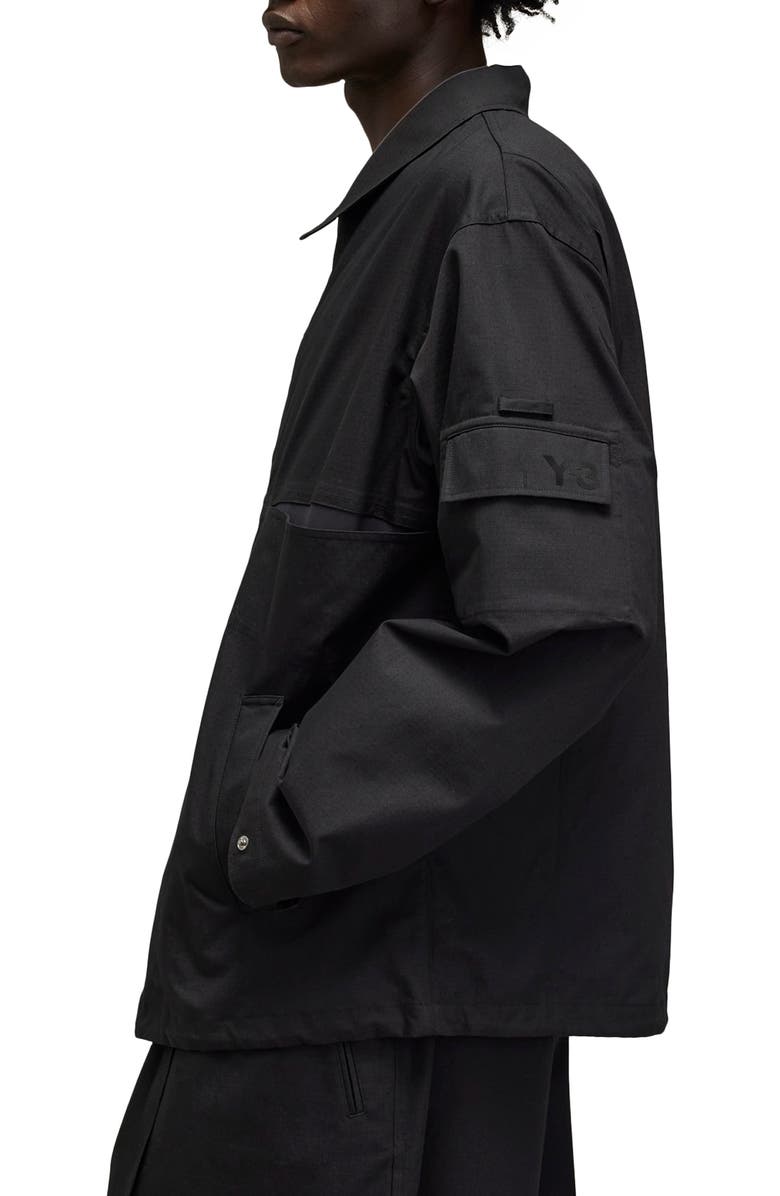 Y-3 Ripstop Field Shirt Jacket, Alternate, color, 