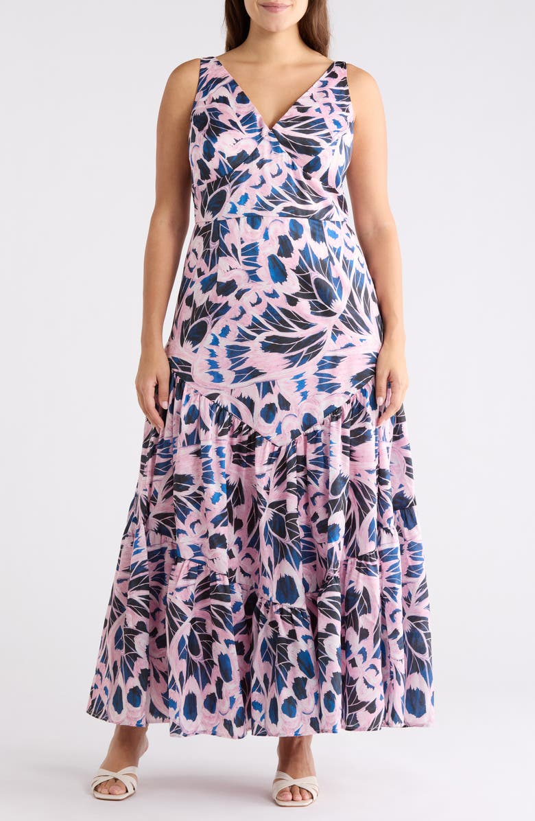 Hutch Arden Tiered Maxi Dress, Main, color, 