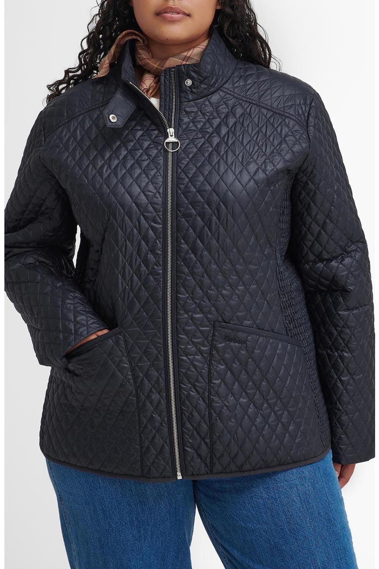 Swallow Quilted Jacket, Main, color, NAVY