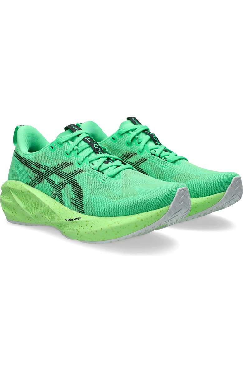 ASICS<sup>®</sup> NOVABLAST<sup>®</sup> 5 Ekiden Running Shoe, Main, color, Vital Green/ Black