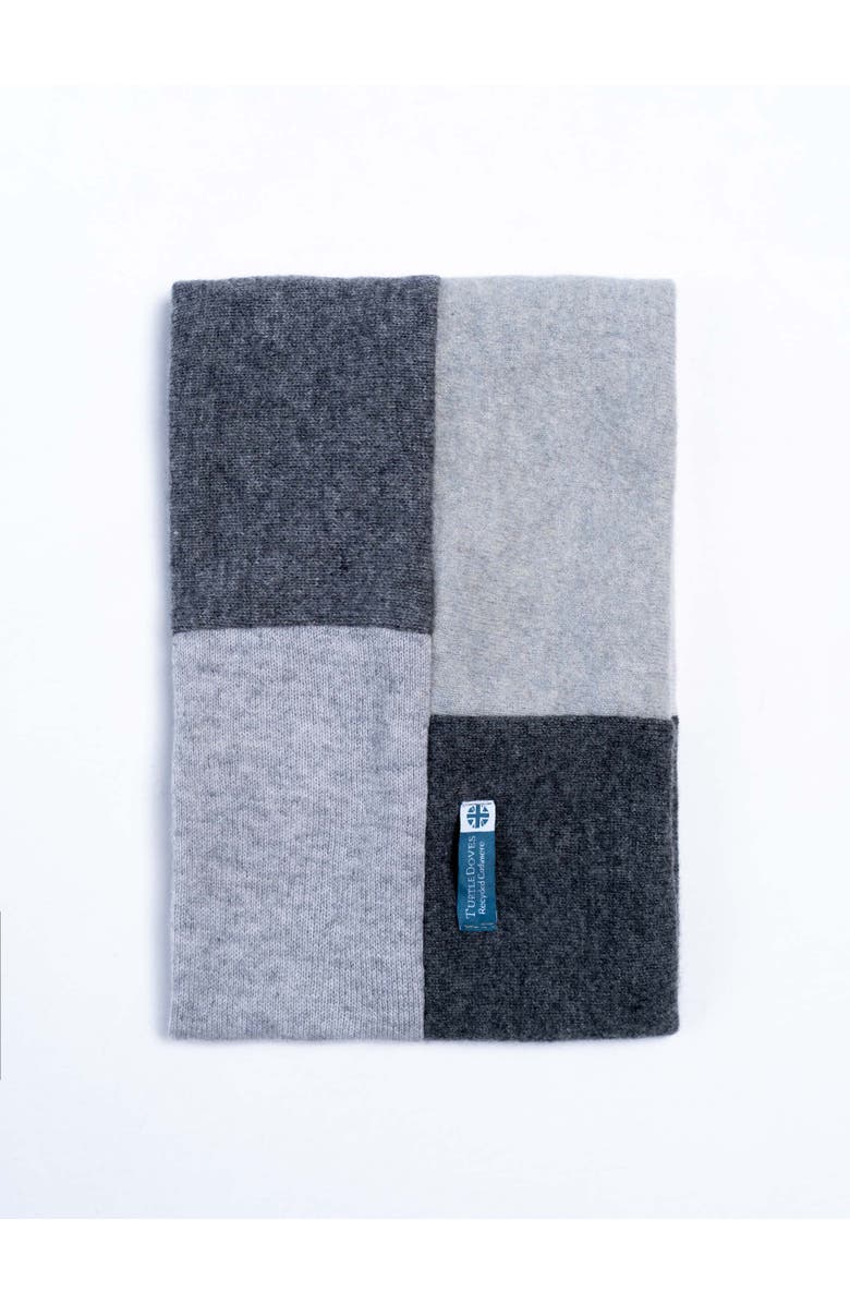 Celtic & Co. Cashmere Neckwarmer And Glove Bundle, Alternate, color, Grey Mix