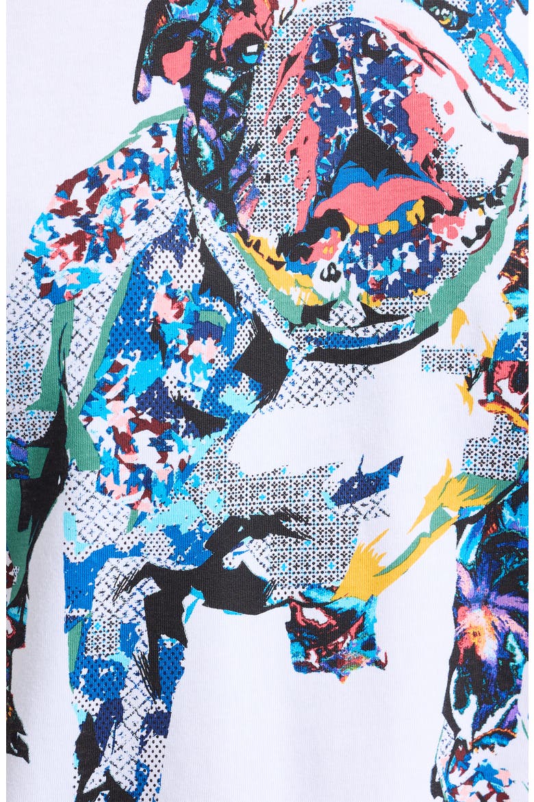 Collage Graham Cotton Graphic T-Shirt, Alternate, color, WHITE