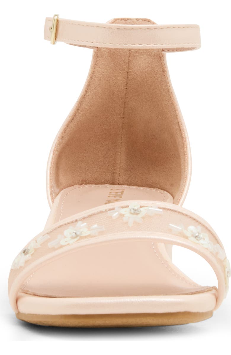 Steve Madden Kids' JAaliyah Ankle Strap Sandal, Alternate, color, Natural