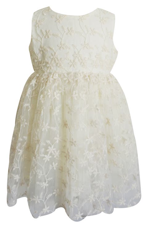 Floral Embroidered Dress (Baby)