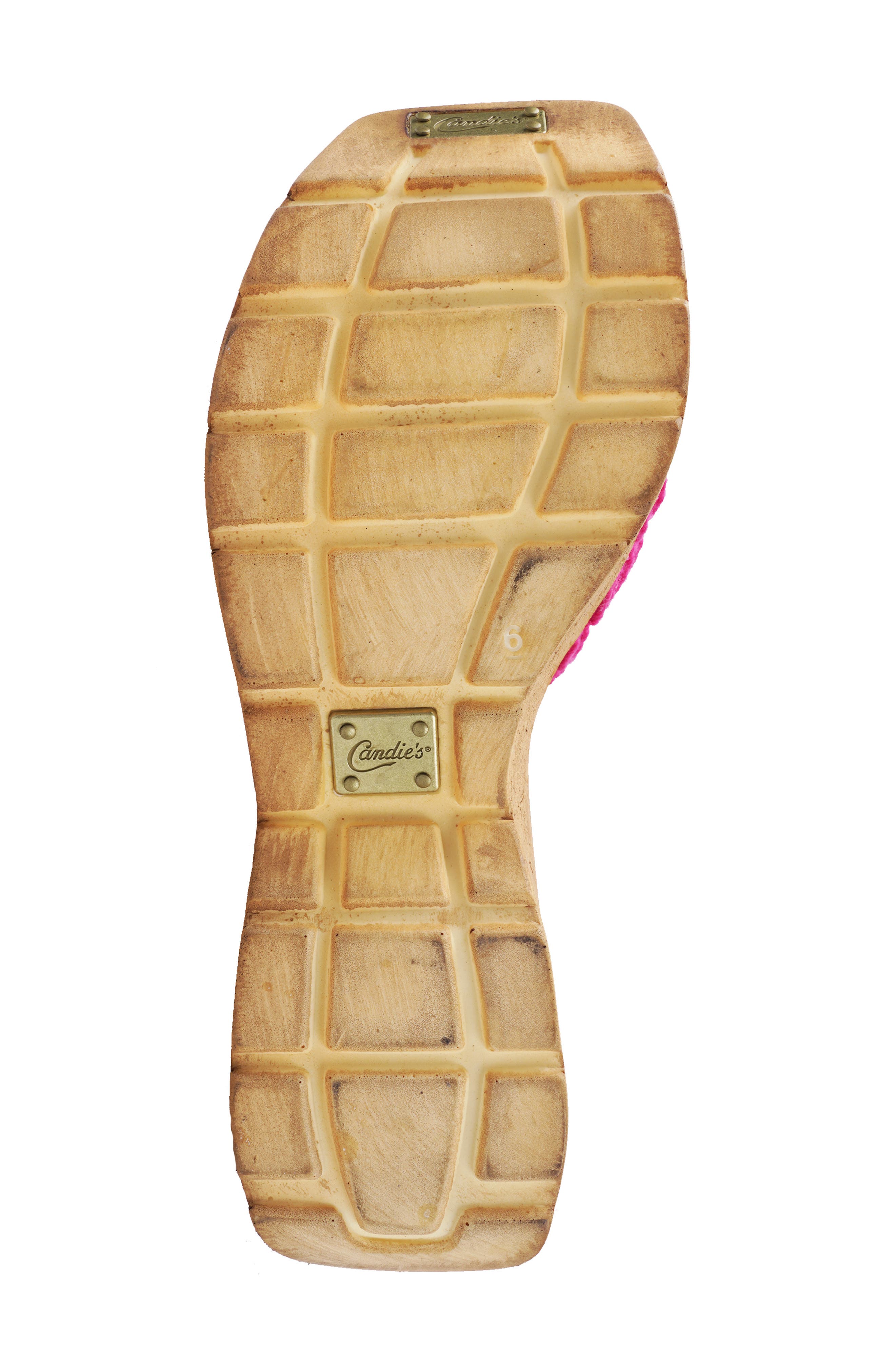 Candie's Mulani Platform Wedge Sandal, Alternate, color, Fuchsia