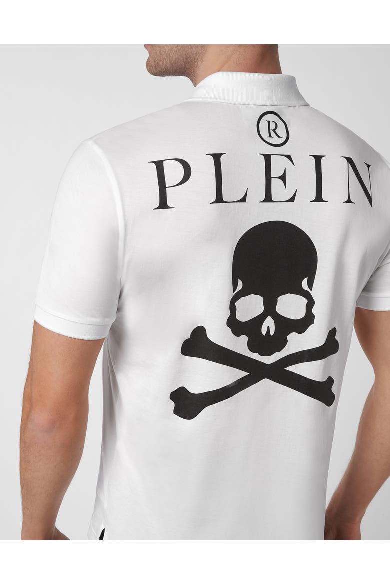 Slim Fit Polo Shirt Ss Luxe Men, Alternate, color, white