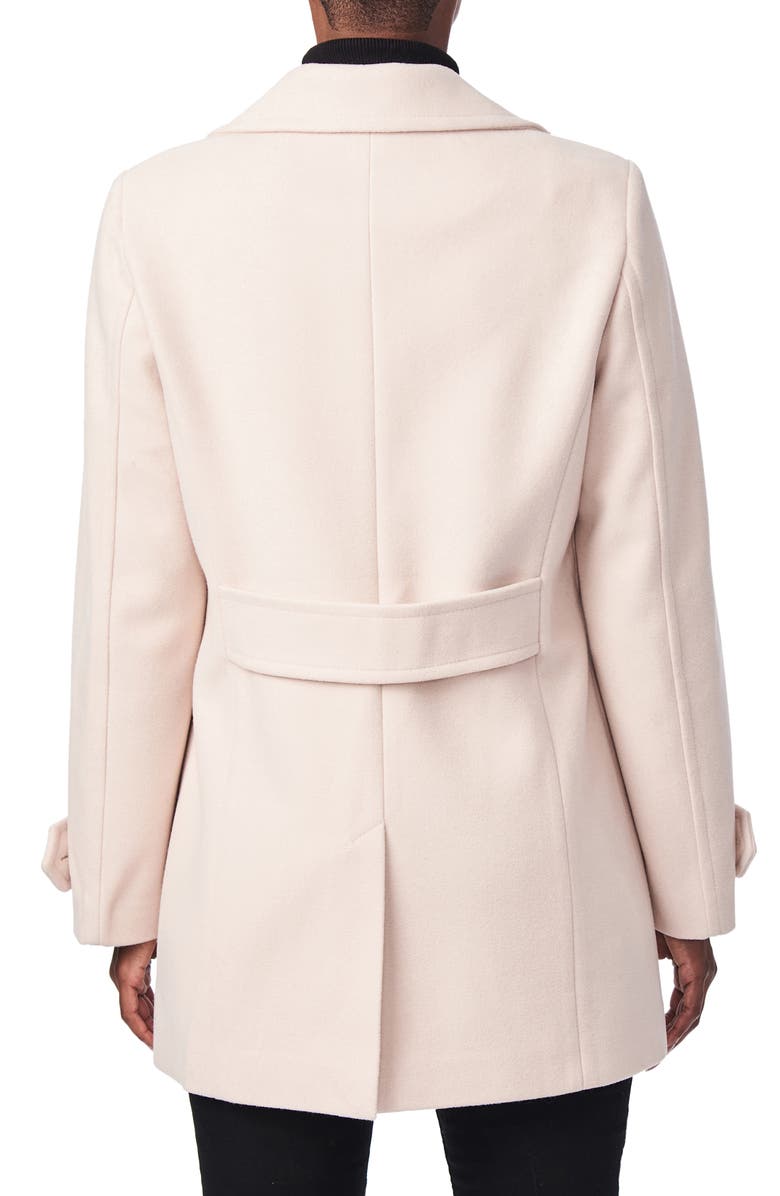 Bernardo Classic Double Breasted Coat, Alternate, color,