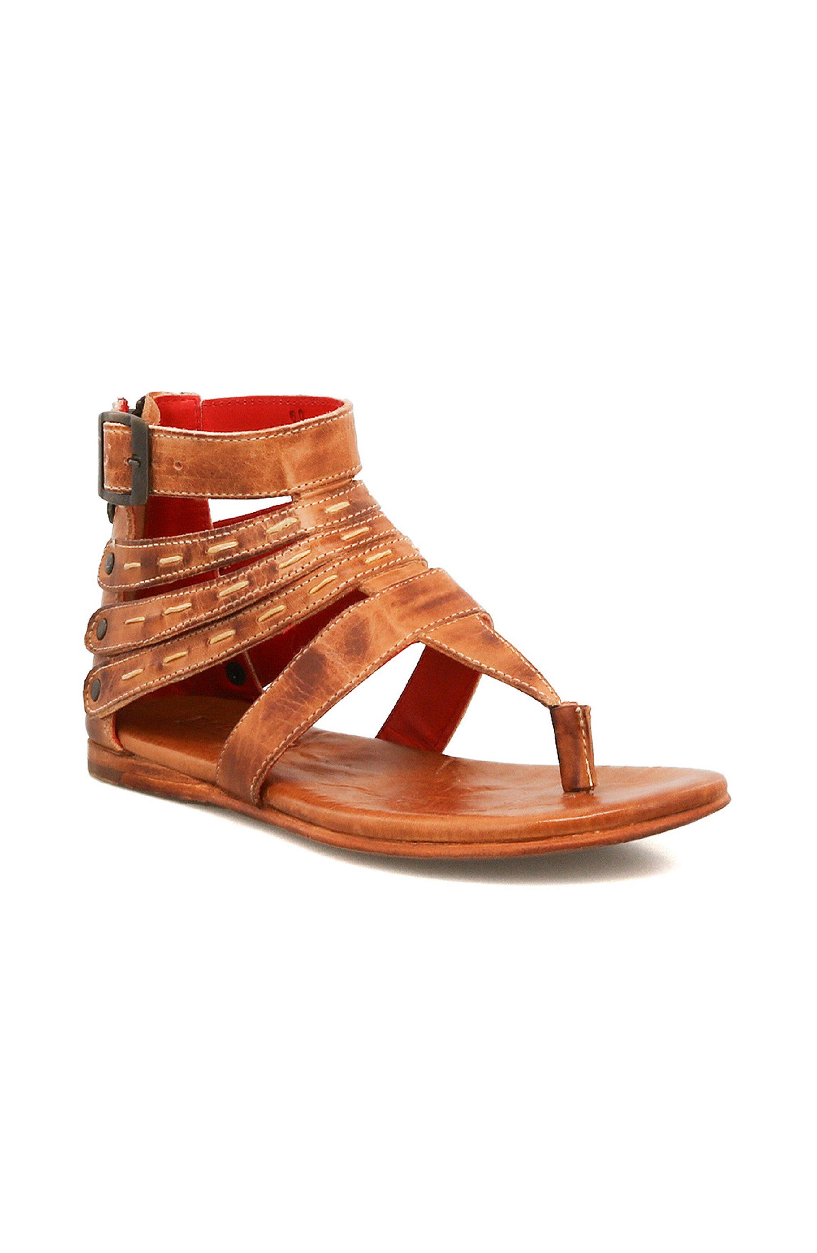 Bed Stu Artemis II Gladiator Sandal, Main, color, Tan Rustic