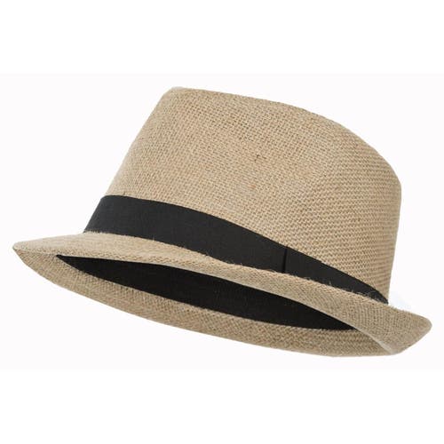 Trespass Gender Inclusive Fedora Hat In Brown