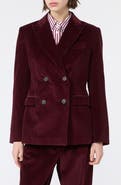 Weekend Max Mara Double Breasted Corduroy Blazer