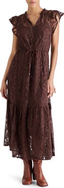 Steve Madden Osiris Lace Maxi Dress
