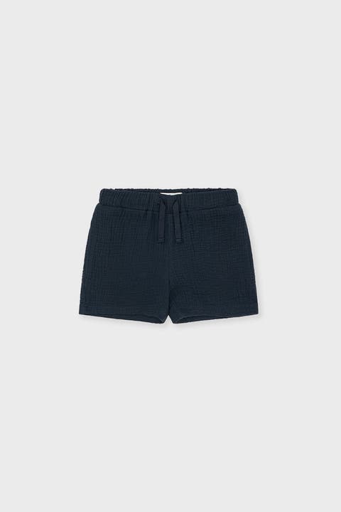 Organic Cotton Waffle Short