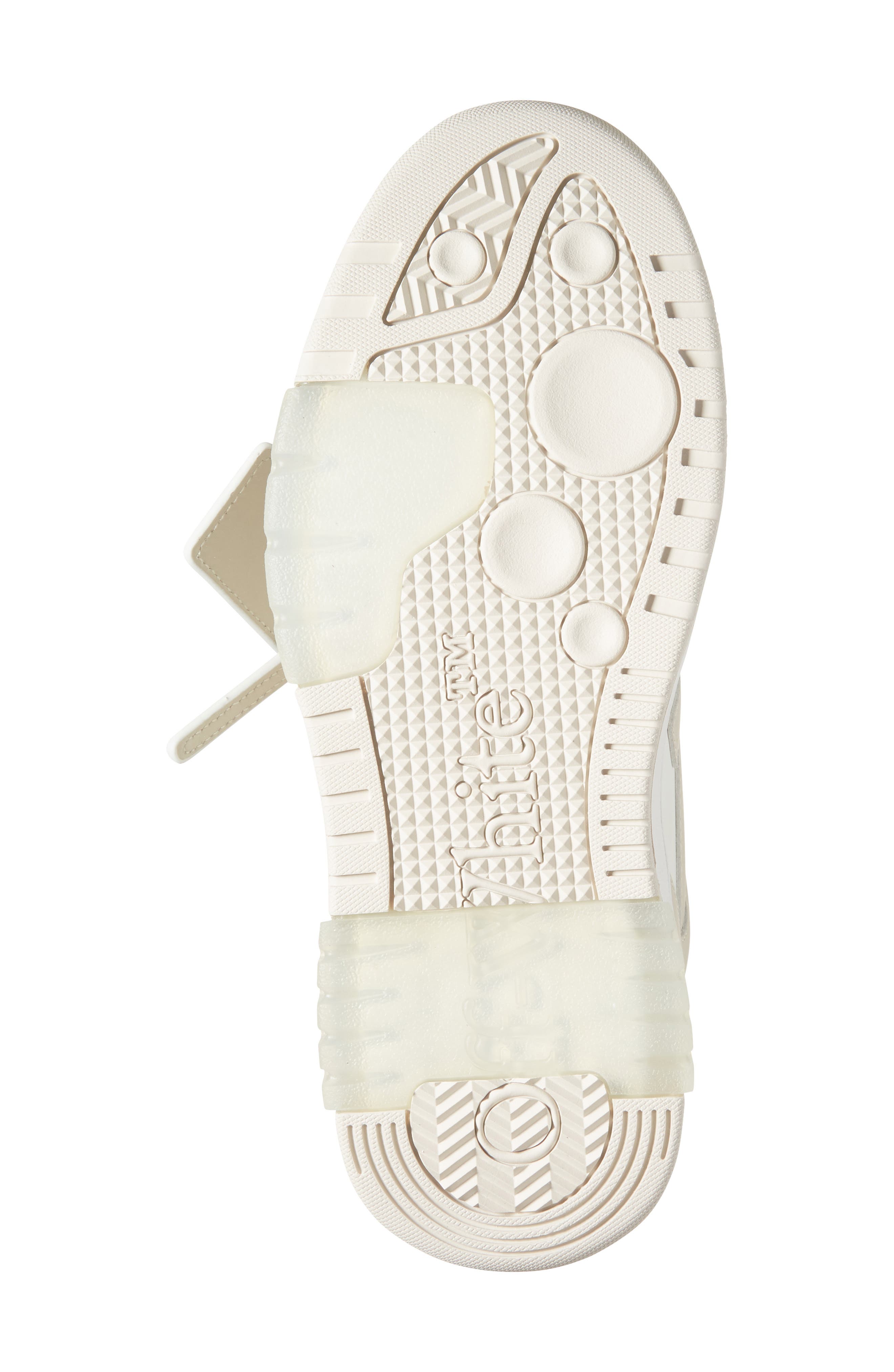 Off-White Out Of Office Sneaker, Alternate, color, White Beige