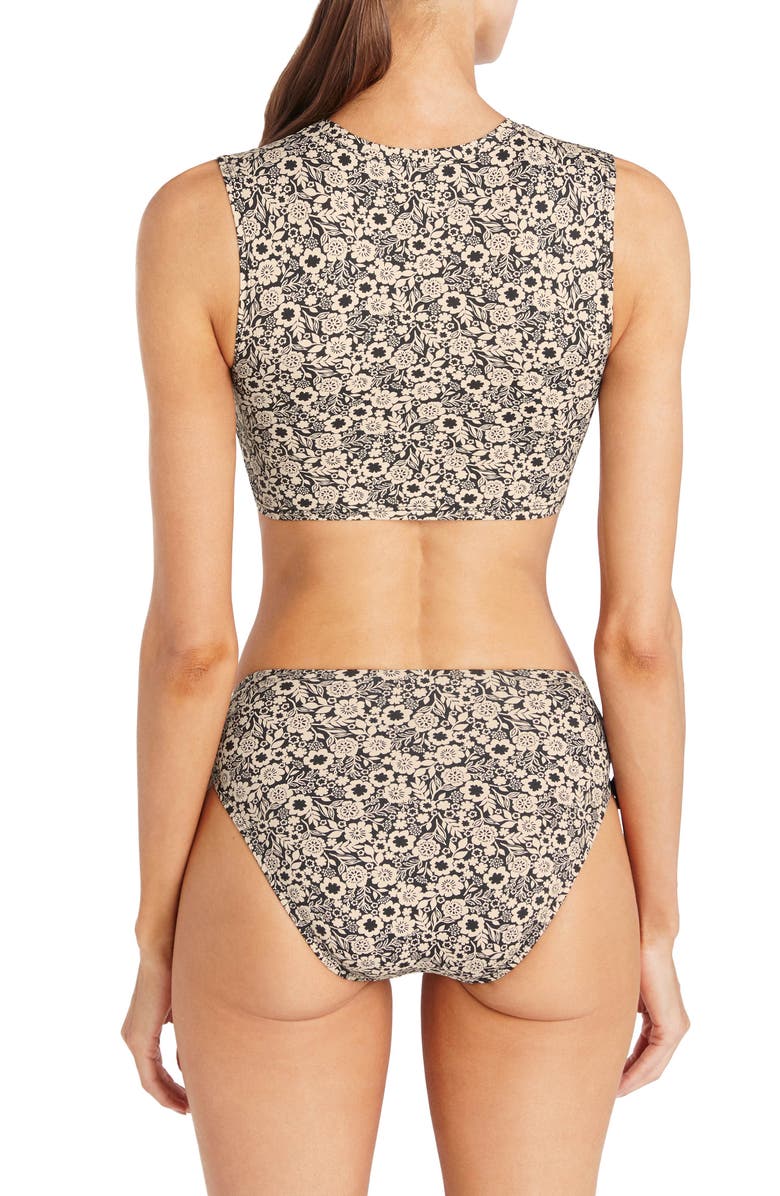 Robin Piccone Aubrey High Waist Bikini Bottoms, Alternate, color,
