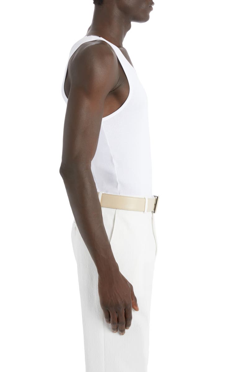 Dolce&Gabbana Cotton Rib Tank, Alternate, color, 