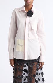 KÚR Striped Boxy Shirt