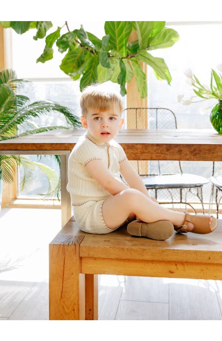 Ely's & Co. Looms Stitch Collection - Whip Knit Top, Alternate, color, Natural