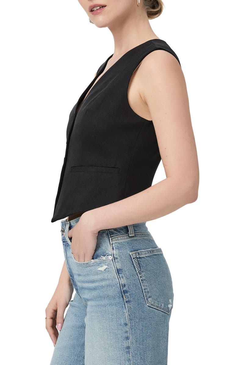 PAIGE Iris Vest, Alternate, color, Black