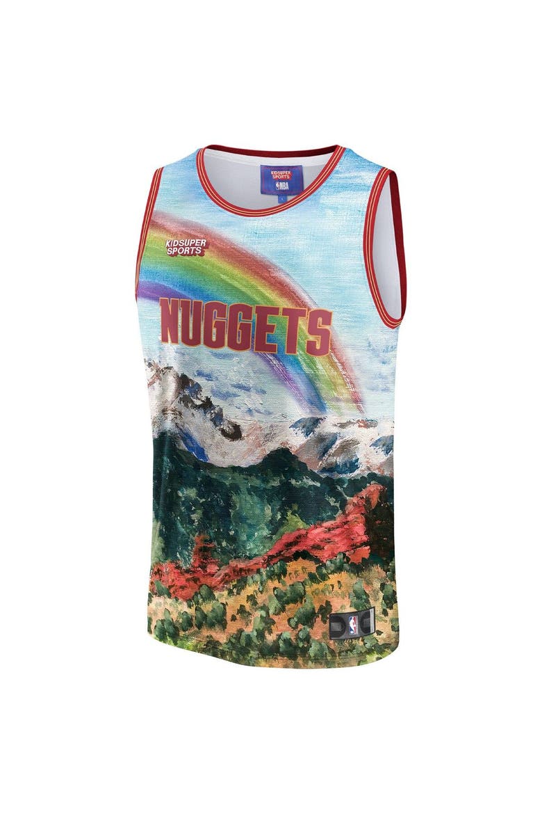 Unisex NBA & KidSuper Studios by Fanatics Blue Denver Nuggets Hometown Jersey, Alternate, color, Blue