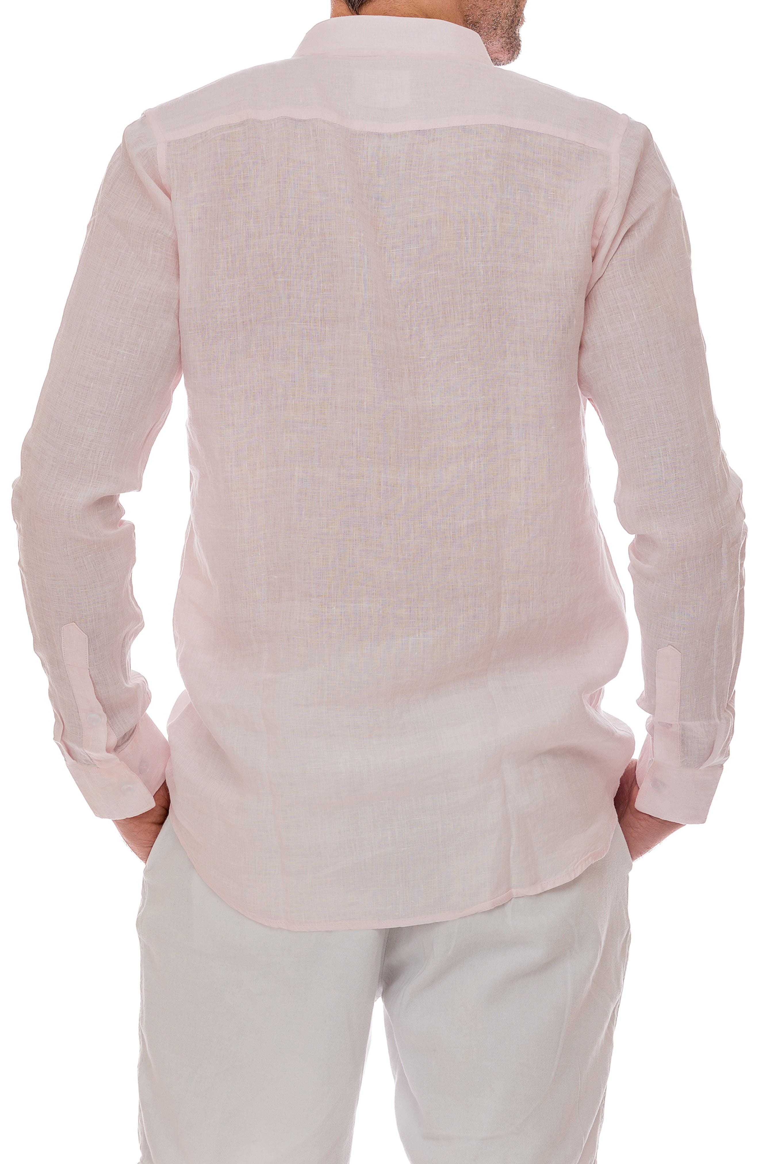 Linen Resort Button-Up Shirt - image 2