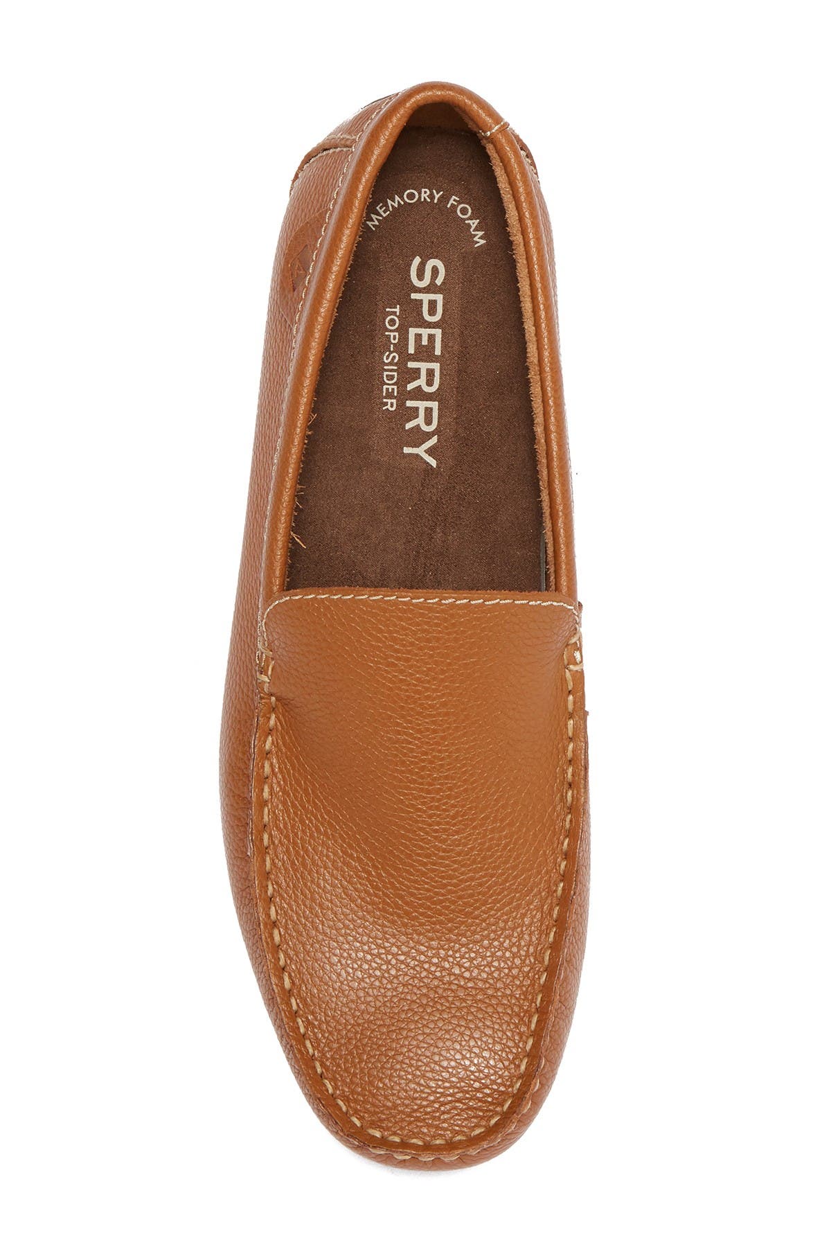 Sperry Wave Leather Venetian Driver - Wide Width Available, Alternate, color, Tan