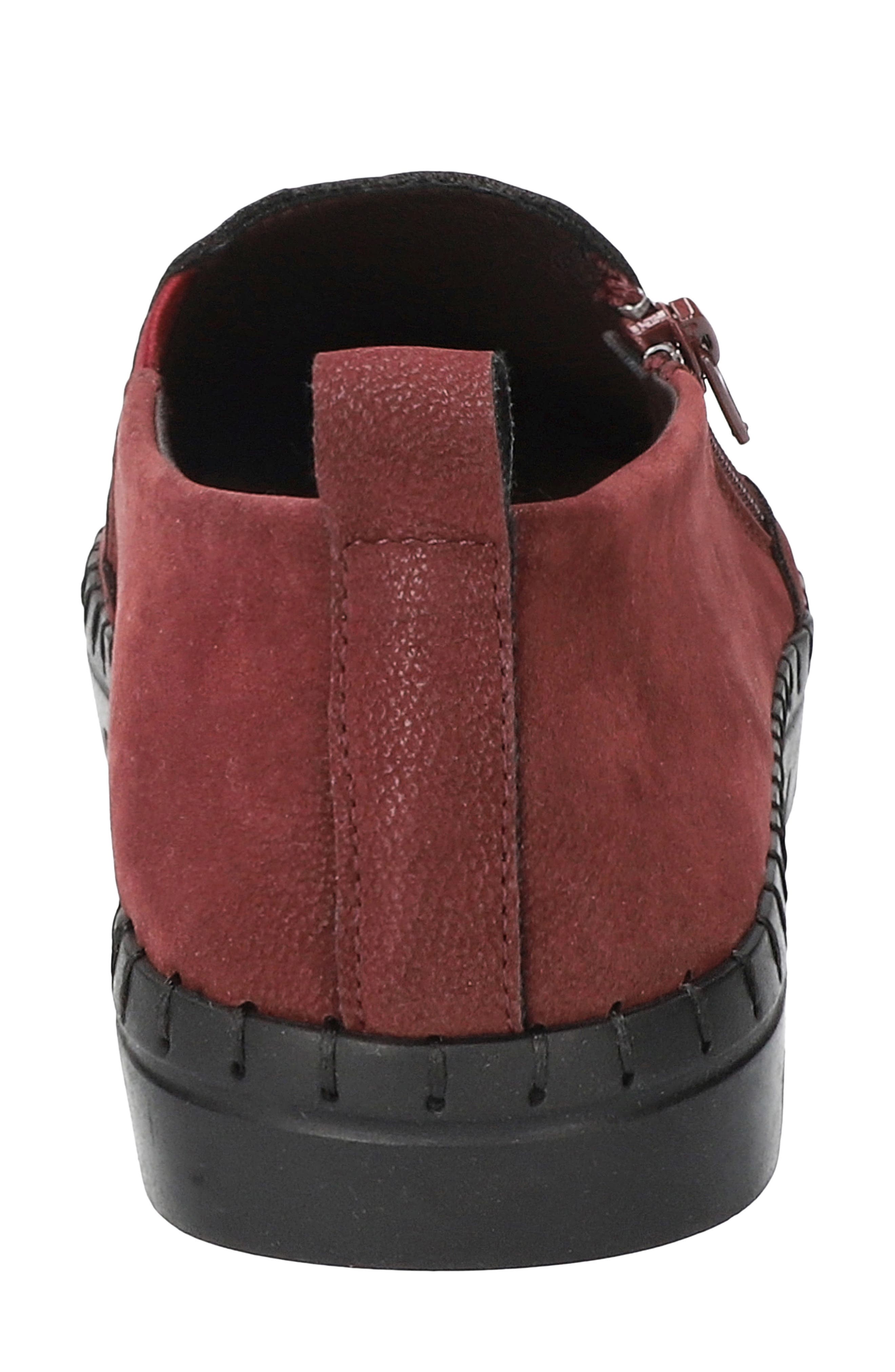 Astoria Sneaker, Alternate, color, BURGUNDY MATTE