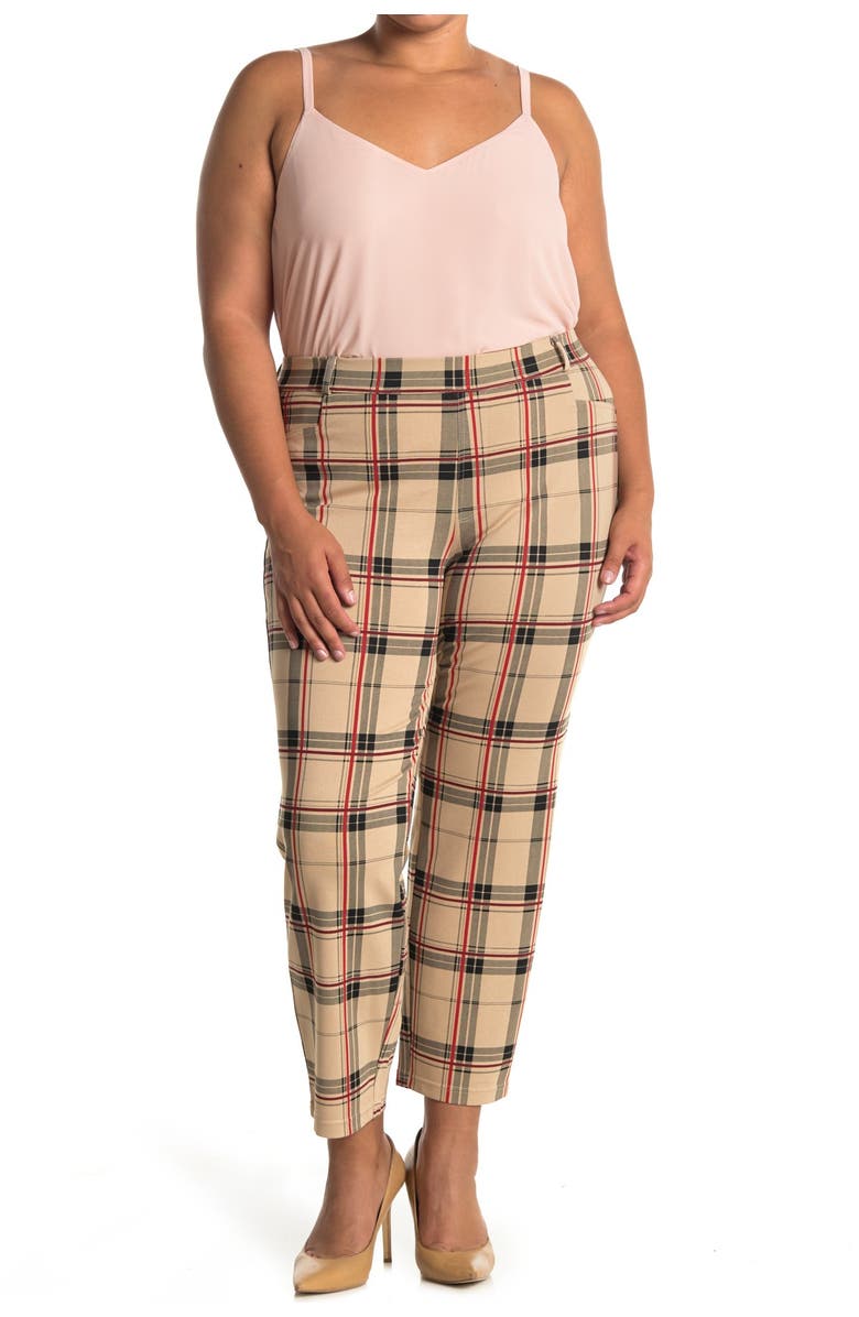 Sanctuary Slim Crop Ponte Pants, Alternate, color,