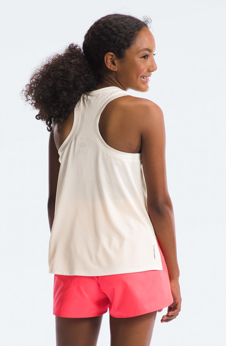 The North Face Kids' Never Stop Performance Tank, Alternate, color, White Dune