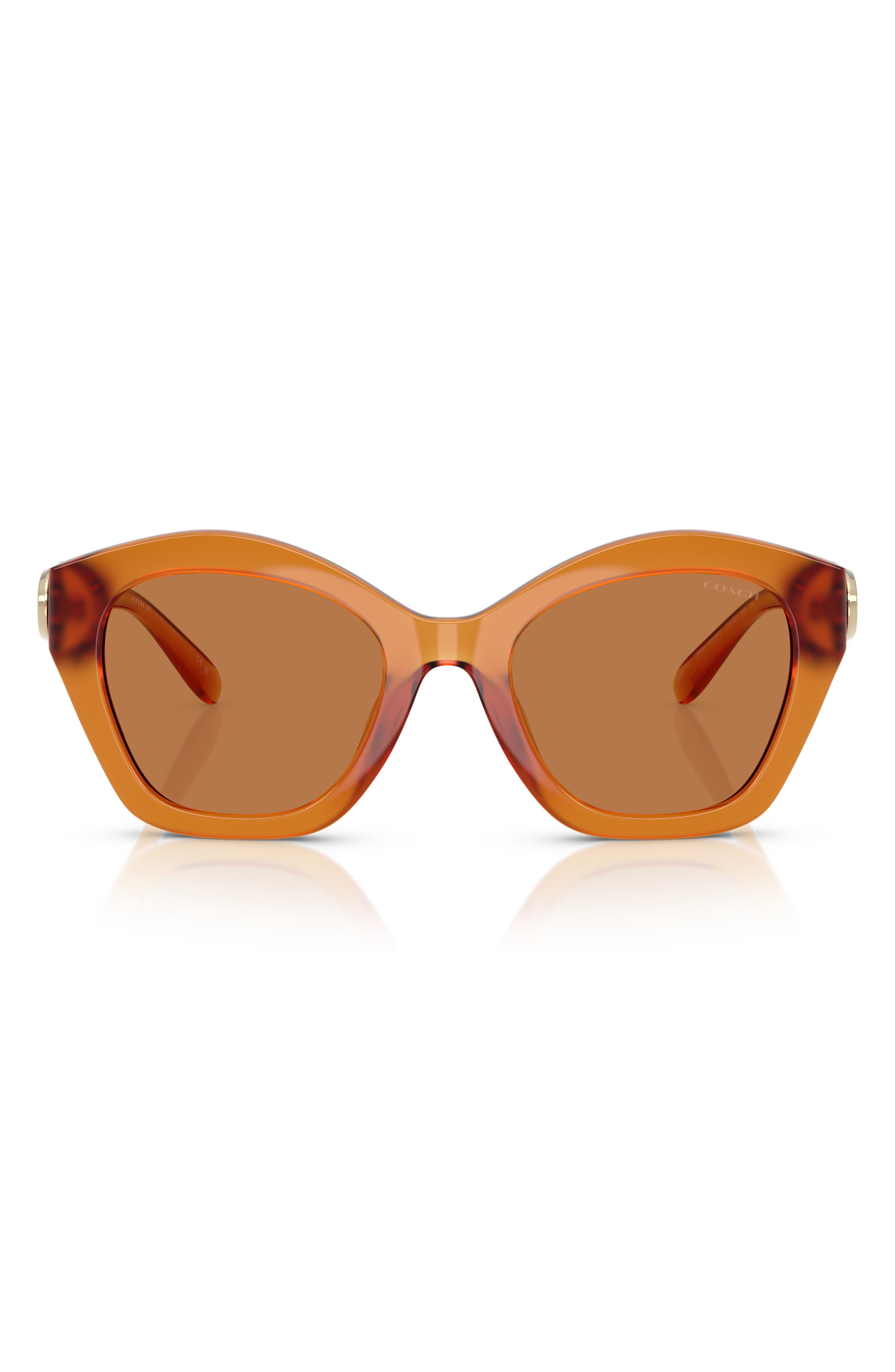 MILKY AMBER / BROWN SOLID