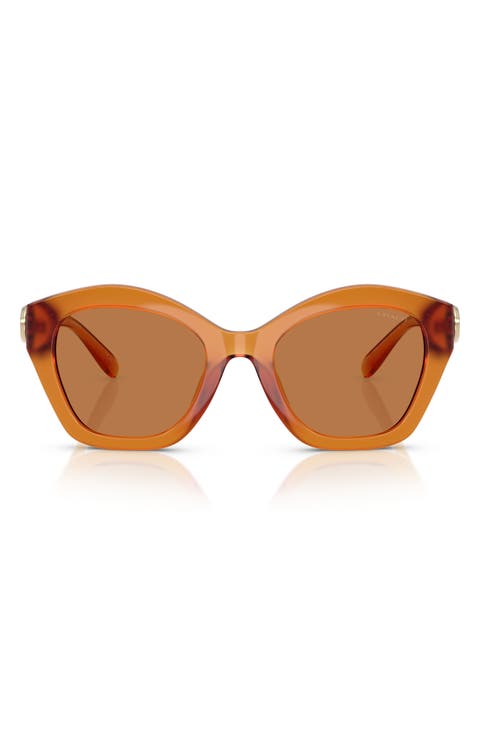 57mm Irregular Round Sunglasses