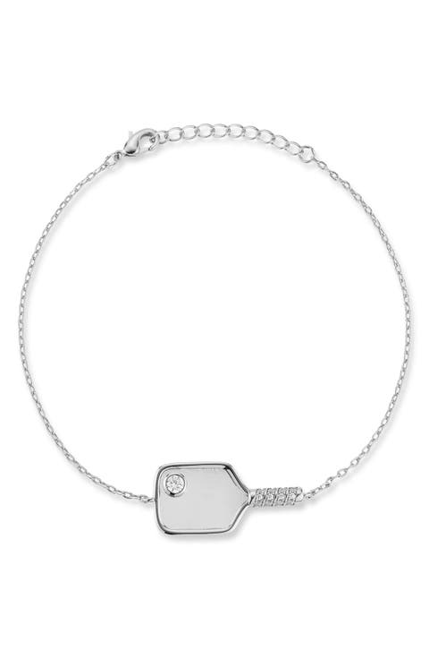 Pickleball Paddle Pendant Bracelet