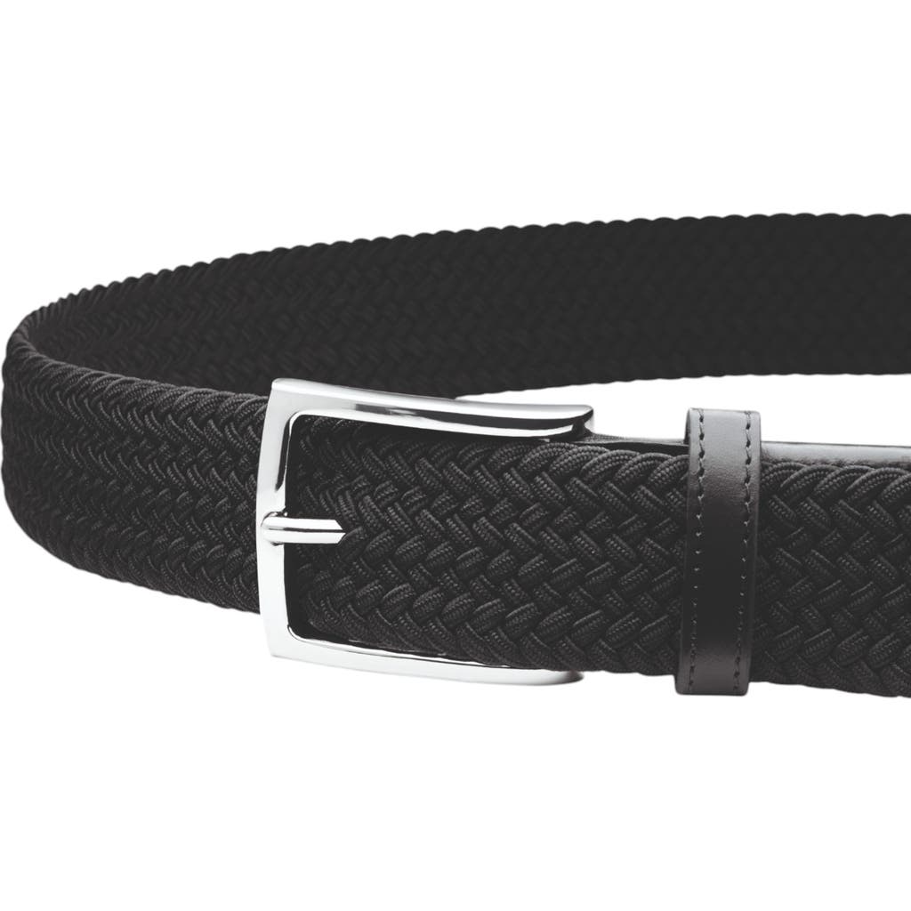 Charles Tyrwhitt Casual Stretch Belt In Black