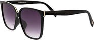 BCBGeneration 58mm Oversize Square Sunglasses