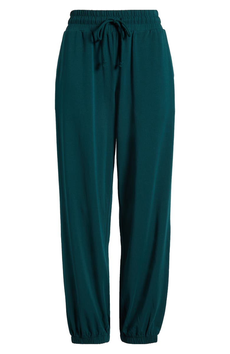 Honeydew Mantra Organic Cotton Drawstring Joggers, Alternate, color, Thyme