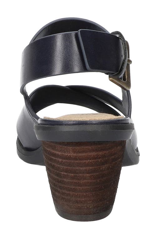 Bella Vita Cameron Slingback Sandal In Navy