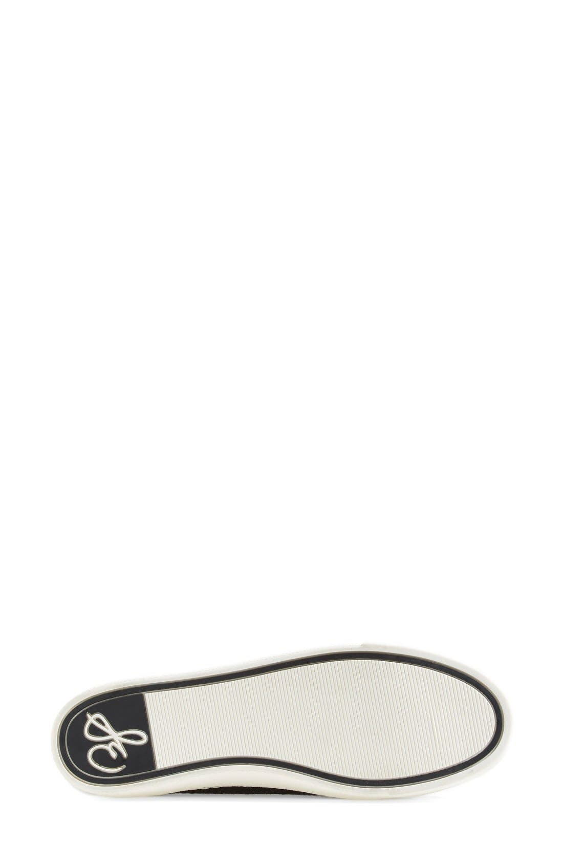 'Becker' Calf Hair Slip On, Alternate, color, BLACK BRAHMA
